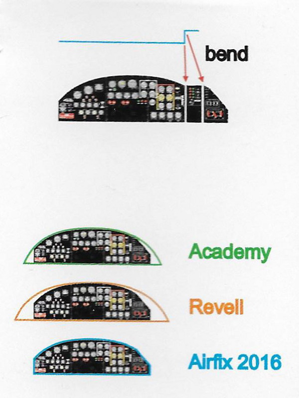 Yahu Models - B-17G Instrument Panel