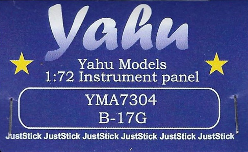 Yahu Models - B-17G Instrument Panel