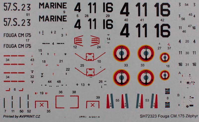 Special Hobby - Fouga CM-175 Zéphyr