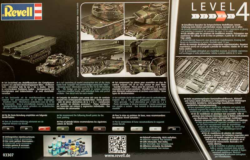 Revell - Leopard 1A5 + Biber