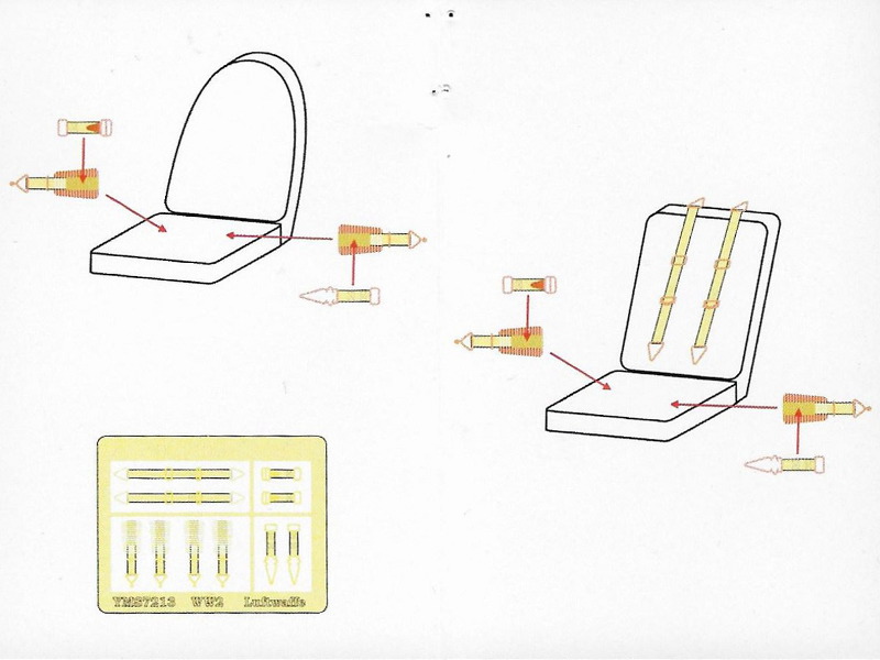 Yahu Models - WW2 Seatbelts-Luftwaffe