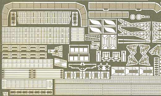 White Ensign Models - Fotoätzteilesatz für Admiral Kuznetsov