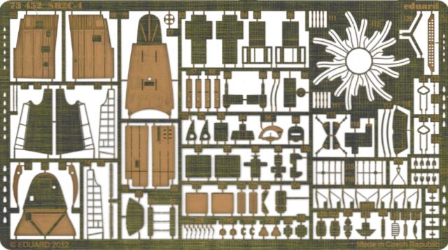 Eduard Ätzteile - SB2C-4 S.A.