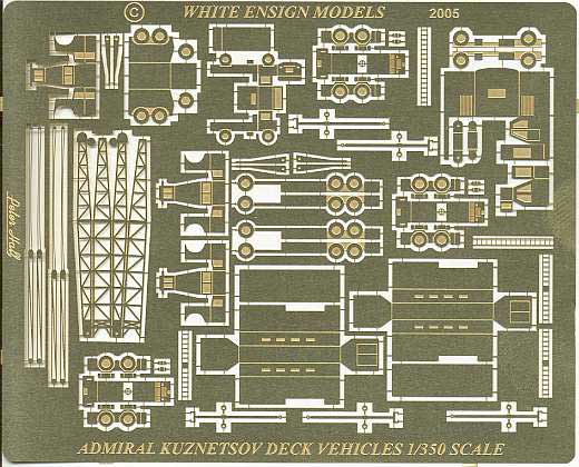 White Ensign Models - Decksfahrzeuge für Admiral Kuznetsov