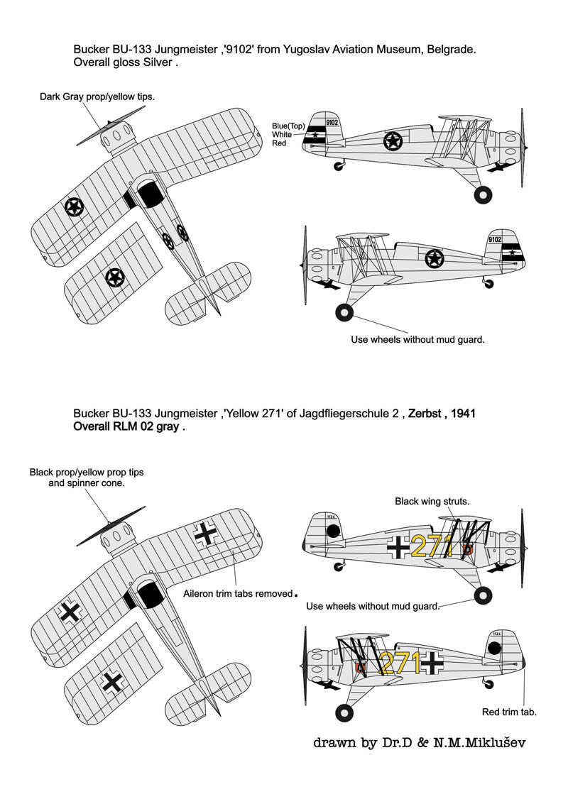 Aeroproxy - Bücker Bü 133 Jungmeister