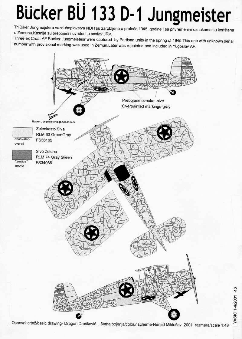 Aeroproxy - Bücker Bü 133 Jungmeister