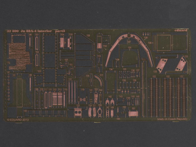 Eduard Ätzteile - Ju 88A-4 interior S.A.
