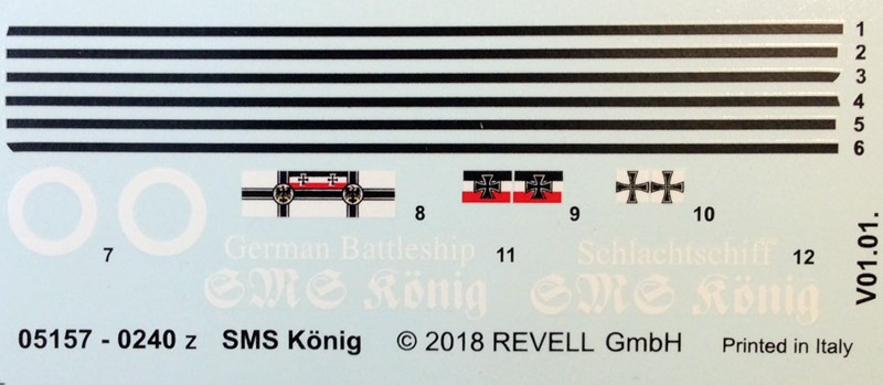 Revell - WWI Battleship SMS König