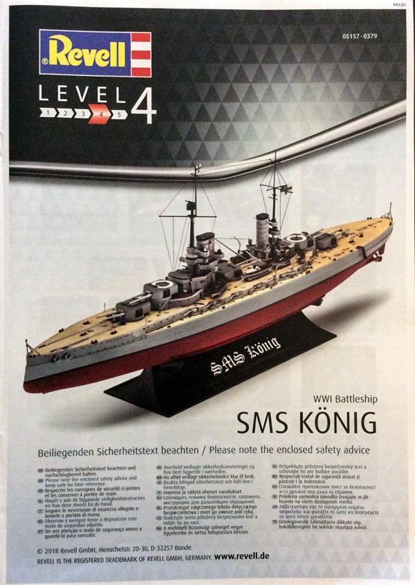 WWI Battleship SMS König