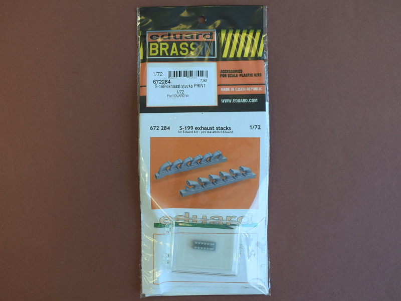 S-199 exhaust stacks PRINT 1/72