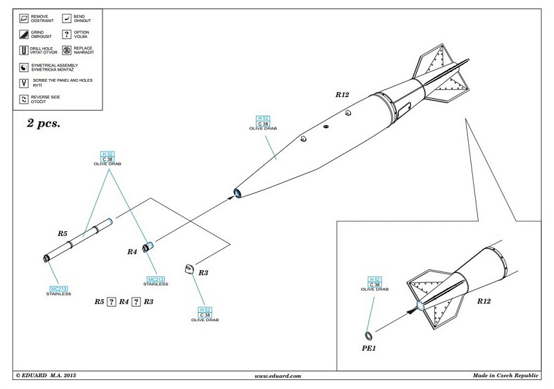 Eduard Brassin - Mk.84 bombs