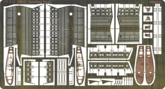 Eduard Ätzteile - SB2C landing flaps