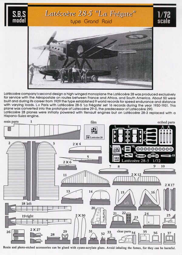 S.B.S Model - Latécoère 28-5 "La Frégate"
