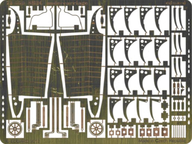 Eduard Ätzteile - SB2C undercarriage