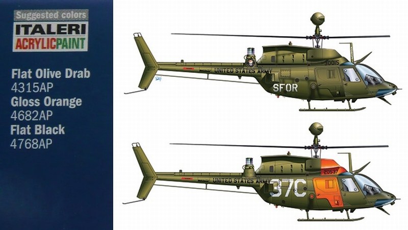Italeri - Bell OH-58D Kiowa