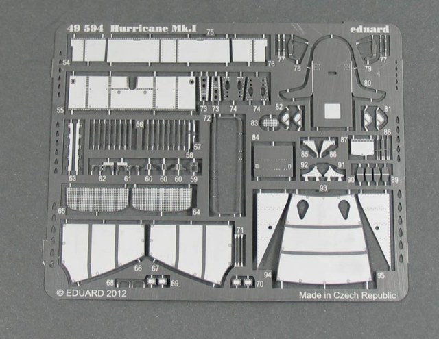 Eduard Ätzteile - Hurricane Mk. I S.A.
