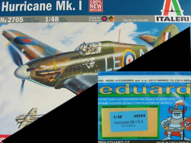 Eduard Ätzteile - Hurricane Mk. I S.A.