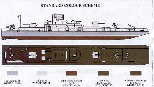 White Ensign Models - Artillerie Fährprahm der deutschen Kriegsmarine