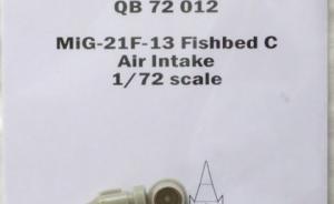 Bausatz: MiG-21F-13 Fishbed C Air Intake