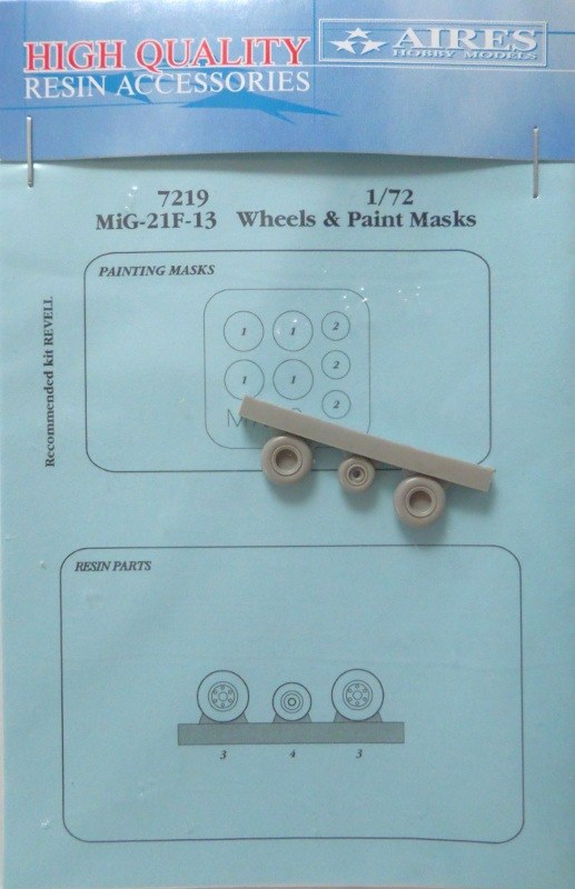 Aires - MiG-21F-13 Wheels & Paint Masks