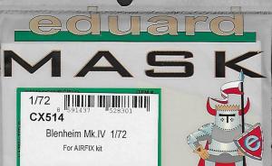 Blenheim Mk.IV 1/72 Mask