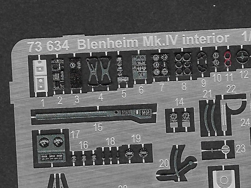 Blenheim Mk.IV interior 1/72
