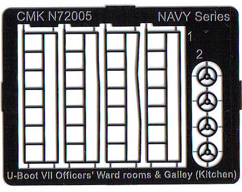 CMK - U-Boot VII C Officer's Ward rooms & Galley