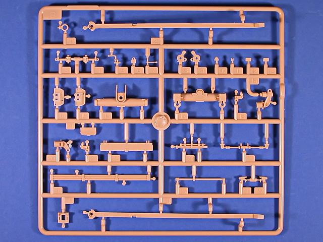 Weitere Teile für den Geschütz-Unterbau auf Spritzling B