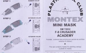 Mini Mask F-8 Crusader