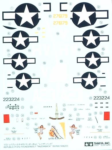 Tamiya - Republic P-47D Thunderbolt "Razorback"