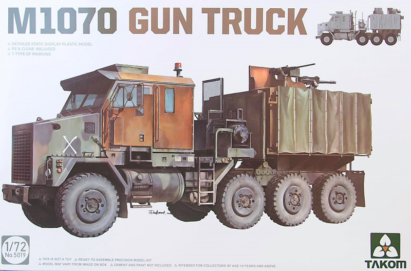 Takom - M1070 Gun Truck