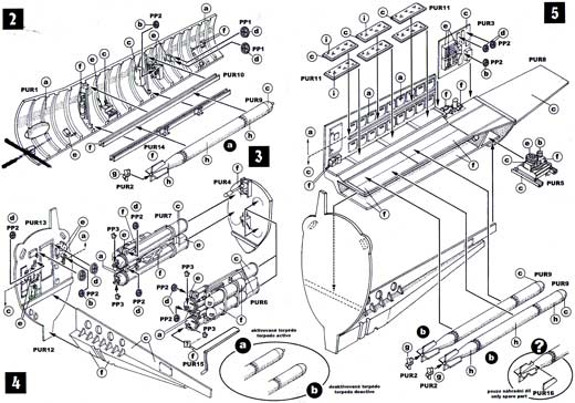 CMK - U-Boot VII C Torpedo section