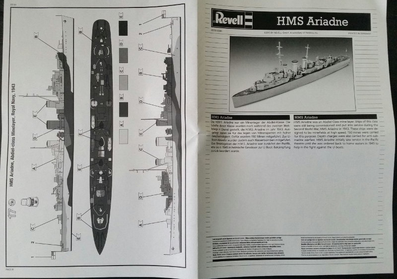 Revell - HMS Ariadne