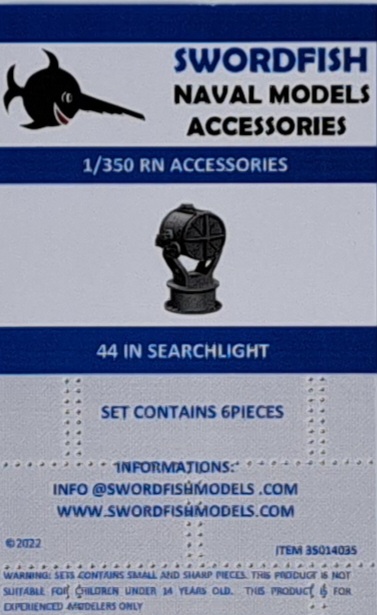 Swordfish Models  - 44 in. Searchlight
