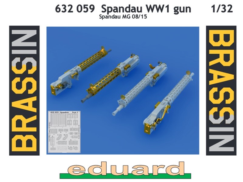 Eduard Brassin - Spandau WW1 gun