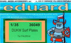 DUKW Surf Plates
