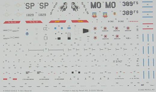 Revell - Lockheed Martin F-16C Block 50/52