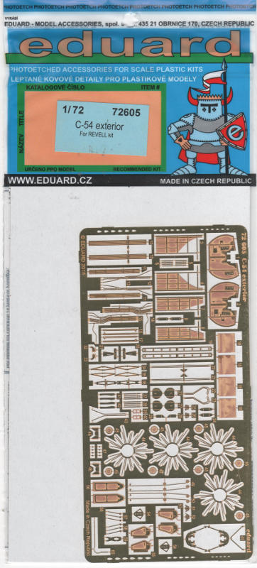 Eduard Ätzteile - C-54 exterior