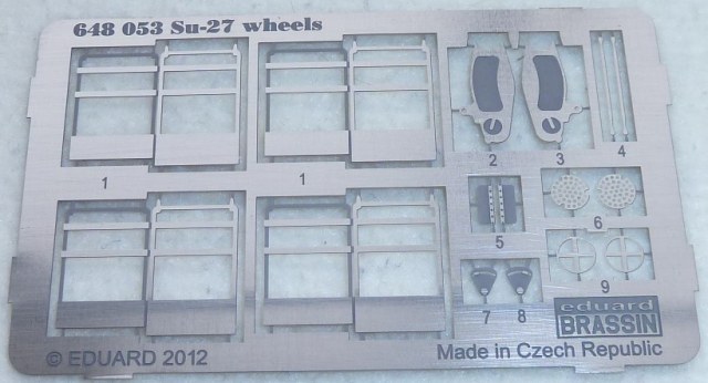 Eduard Brassin - Su-27 wheels