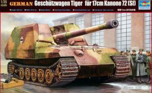 Geschützwagen TIGER für 17cm Kanone 72 [SF]