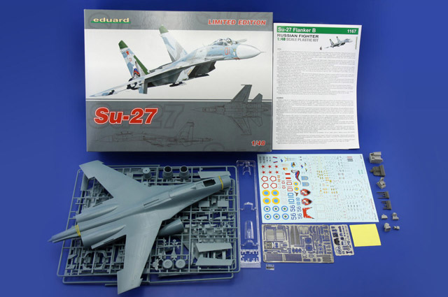 エデュアルド　1167　1/48 スホーイ Su-27 リミテッドエディション