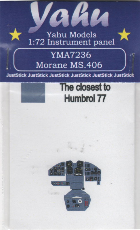 Yahu Models - Morane MS.406 Instrument Panel