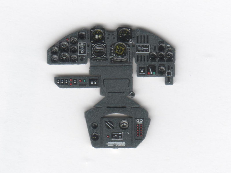 Yahu Models - Morane MS.406 Instrument Panel