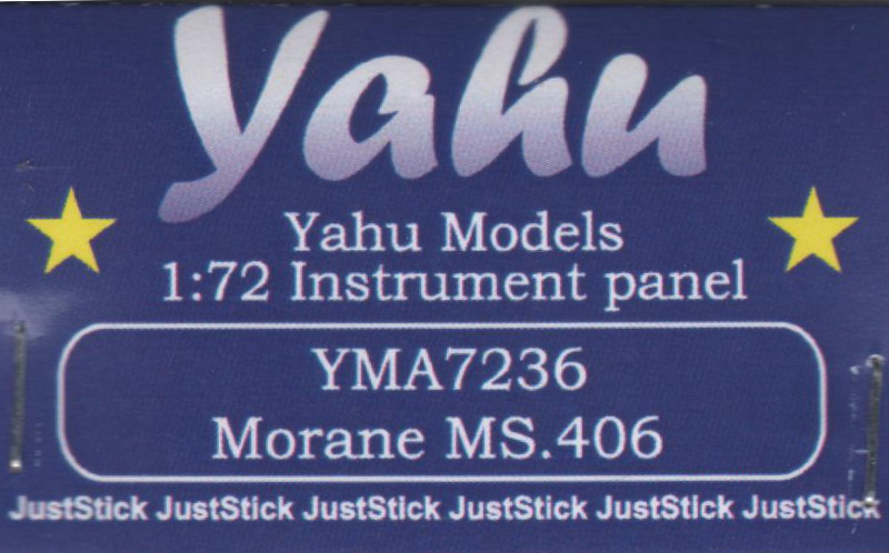 Yahu Models - Morane MS.406 Instrument Panel