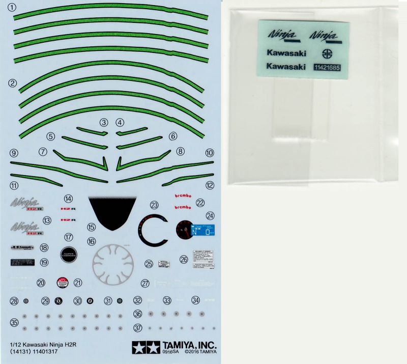 Tamiya - Kawasaki Ninja H2R