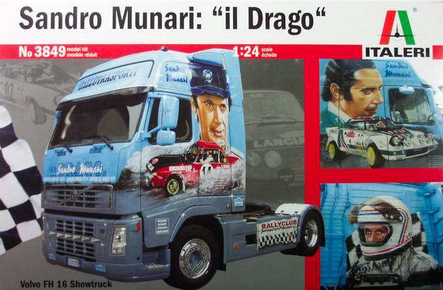 Italeri - Volvo FH 16 Showtruck Sandro Munari: 