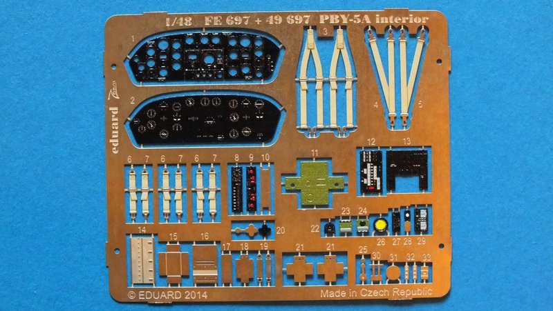 Eduard Ätzteile - PBY-5A interior S.A.