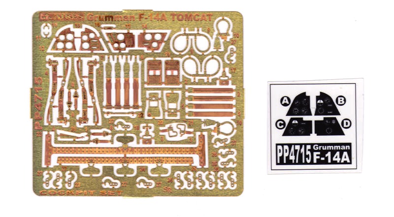 Aires - F-14A Tomcat Cockpit Set for Tamiya