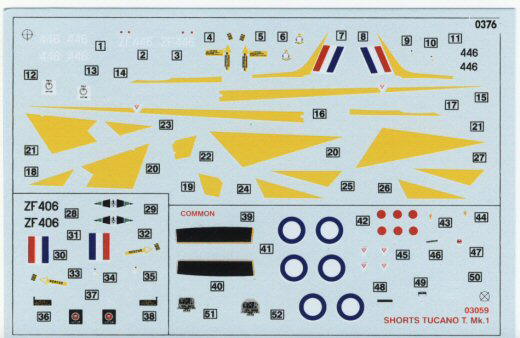 Airfix - Shorts Tucano T.1