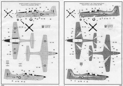 Airfix - Shorts Tucano T.1